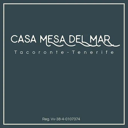 Casa Mesa Del Mar Tenerife Ferienhaus